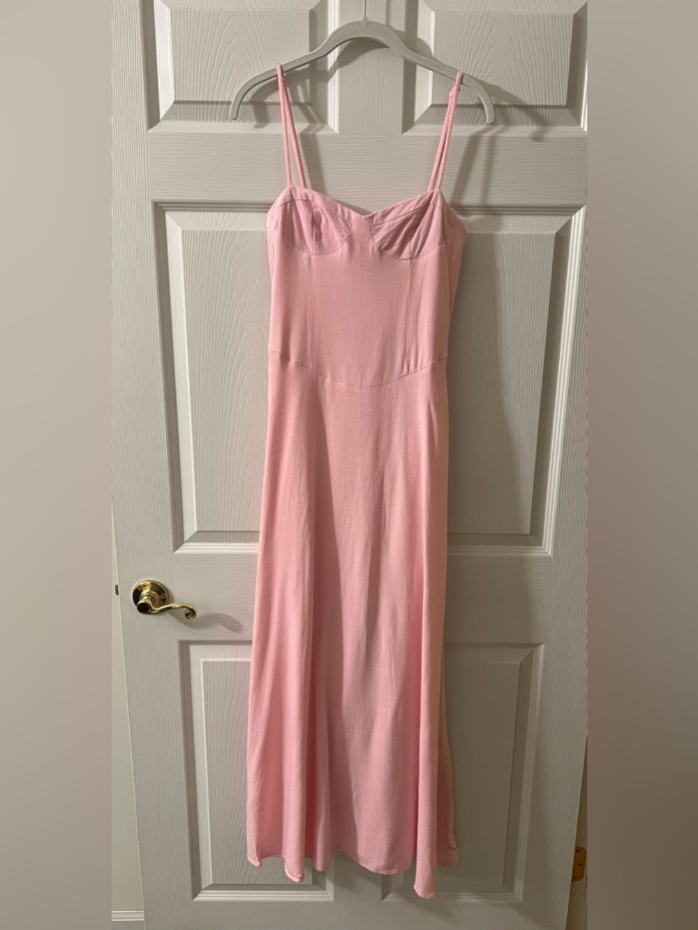 Peppermayo Pink Linen Maxi Dress - Picture 2 of 8